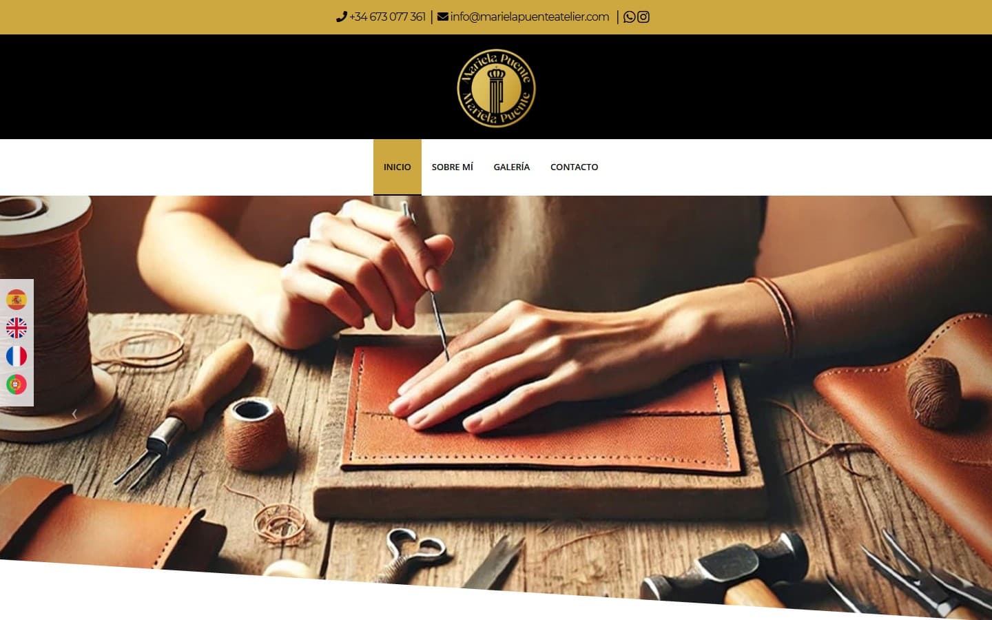 Mariela Puente Atelier — Homepage